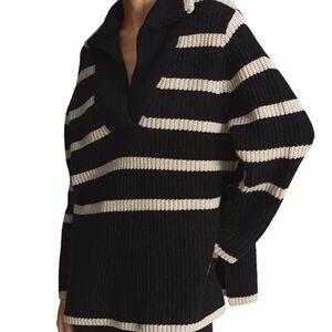 Reiss Harper Striped Sweater Small